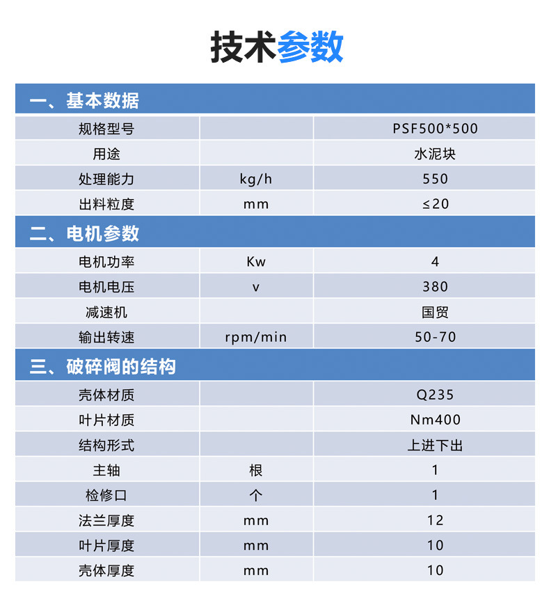 破碎卸料阀6