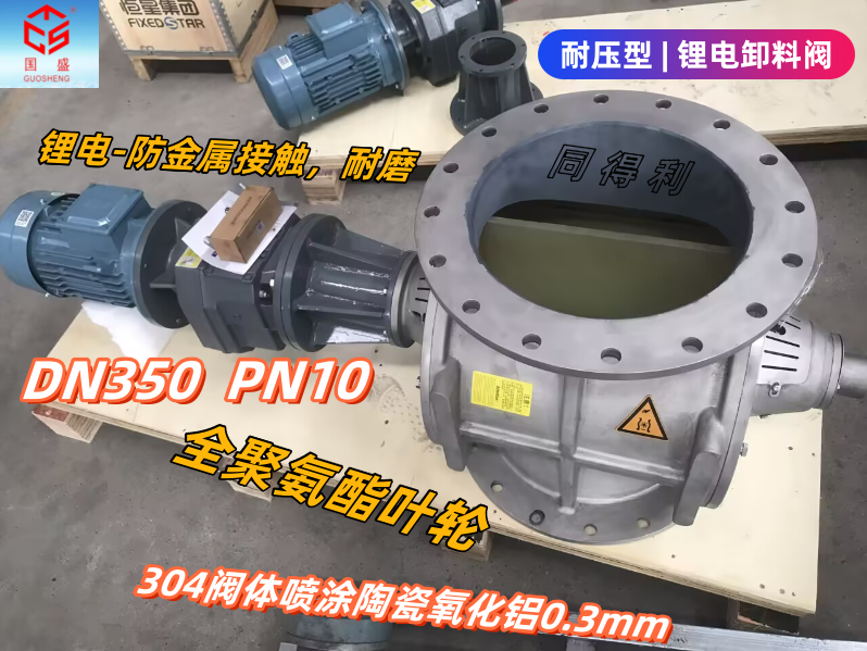 DN350喷涂陶瓷氧化铝+聚氨酯叶轮