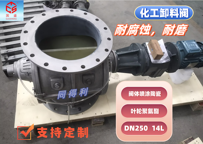 DN250喷涂陶瓷氧化铝+聚氨酯叶轮-同得利